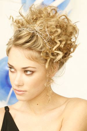 Curly updo hairstyles