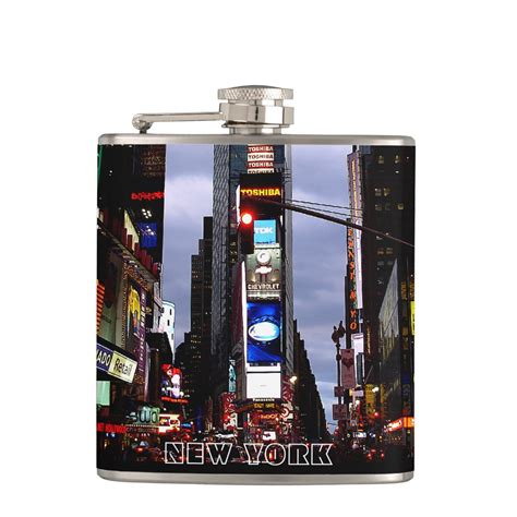 New York Souvenir Flask Times Square Souvenir Flas Zazzle