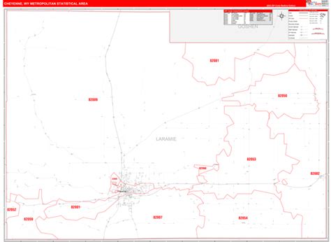 Cheyenne Zip Code Map