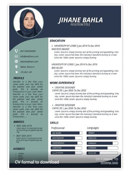 Top Free Resume Powerpoint Templates To Help You Stand Out