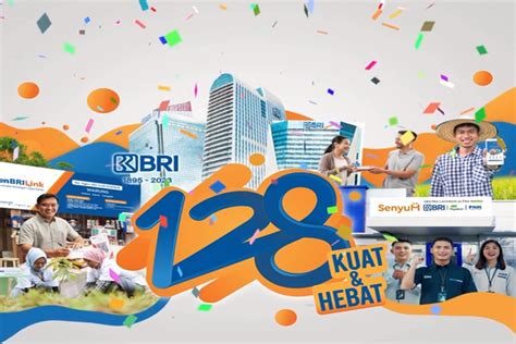 Twibbon Logo Hut Bri Ke 128 Sesuai Slogan Tema Diperingati Sabtu 16