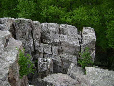 Portengaround Collecting Rocks In The Appalachian