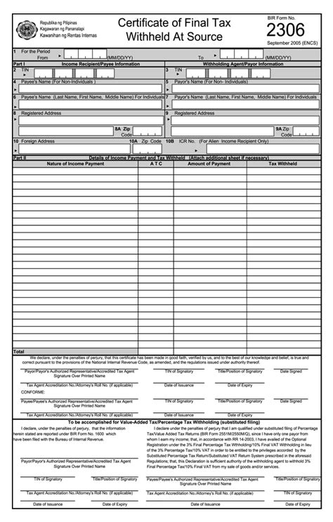 2306 Form Editable Download 2020 2021 Fill And Sign P