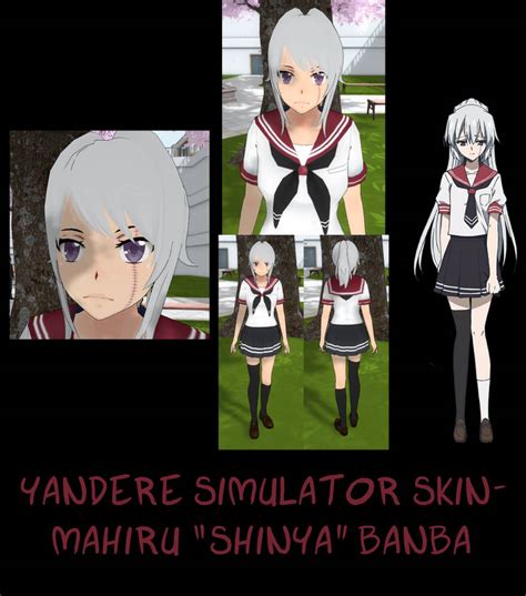 Yandere Simulator Mahiru Shinya Banba Skin By Imaginaryalchemist On