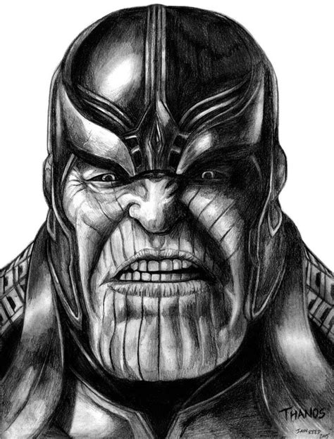 Thanos Avengers Infinity War By Soulstryder210 On Deviantart