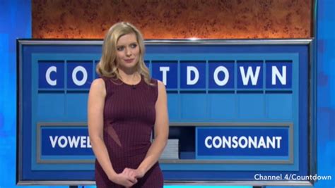 Countdowns Rachel Riley Flashes Flesh In Naughty Cut Out Dress Daily