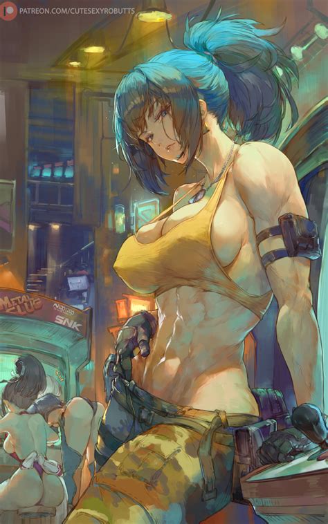 Leona Heidern Kof The King Of Fighters By Cutesexyrobutts Hentai Foundry