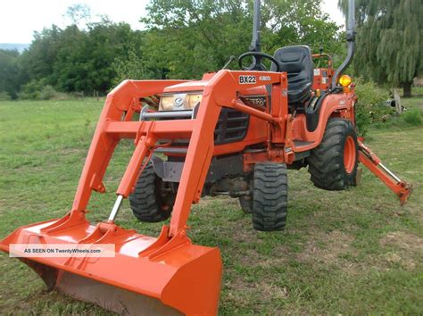 2003 Kubota Bx22 Compact Tractor With Loader And Backhoe