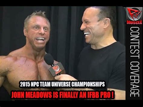 A servant of the most high god!! John "Mountain Dog" Meadows After Winning His IFBB Pro ...