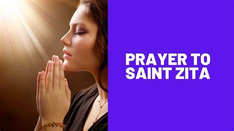Prayer To Saint Zita Powerful Catholic Prayers