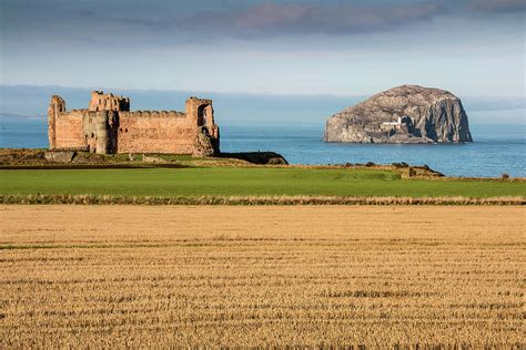 Tantallon Castle And Bass Rock Photograph By Mike Clark Fine Art America