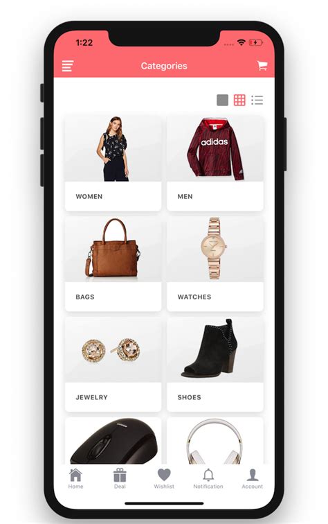 Ecommerce App Themetemplate Ui Ionic 7 Angular 15 And Typescript By