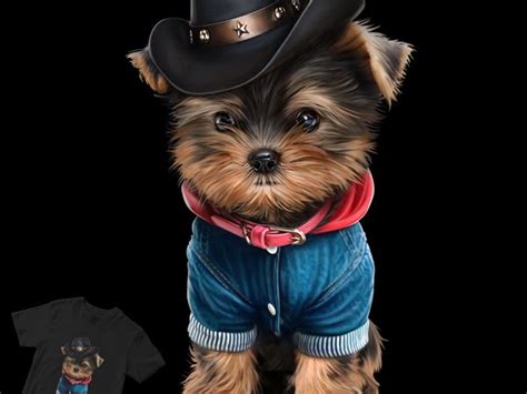 Cute Pug Cowboy Hats T Shirt Design For Download Buy T