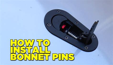 Hood Pin Lock Biuzi Universal Quick Release Bonnet Hood Pin Pins Lock