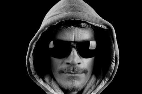 Man With Hoodie And Sunglasses Free Stock Photo Public Domain Pictures