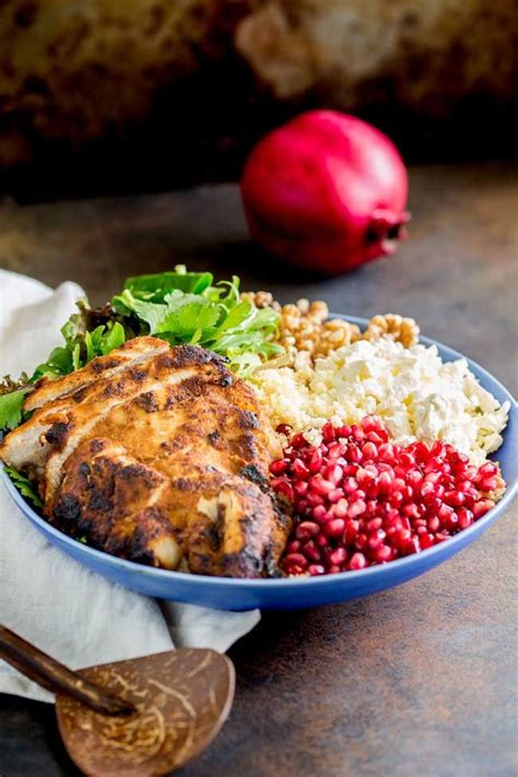A flavorful, hearty moroccan couscous dish that's packed with roasted vegetables, chickpeas and almonds. This Moroccan Chicken Couscous Buddha Bowl is there ...