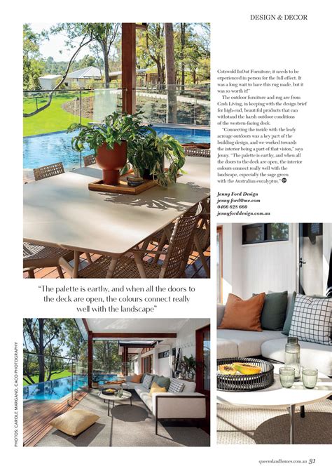 Queensland Homes New Publication Project By Jenny Ford Design — Caco