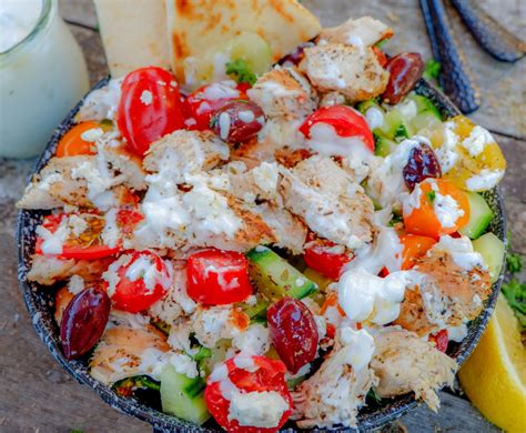 Grilled Greek Chicken Salad Recipe Powered By Mom