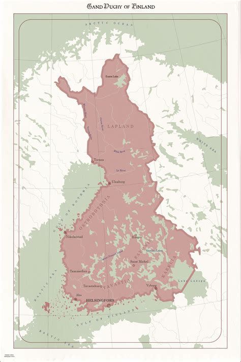 Grand Duchy Of Finland By Zalezsky On Deviantart