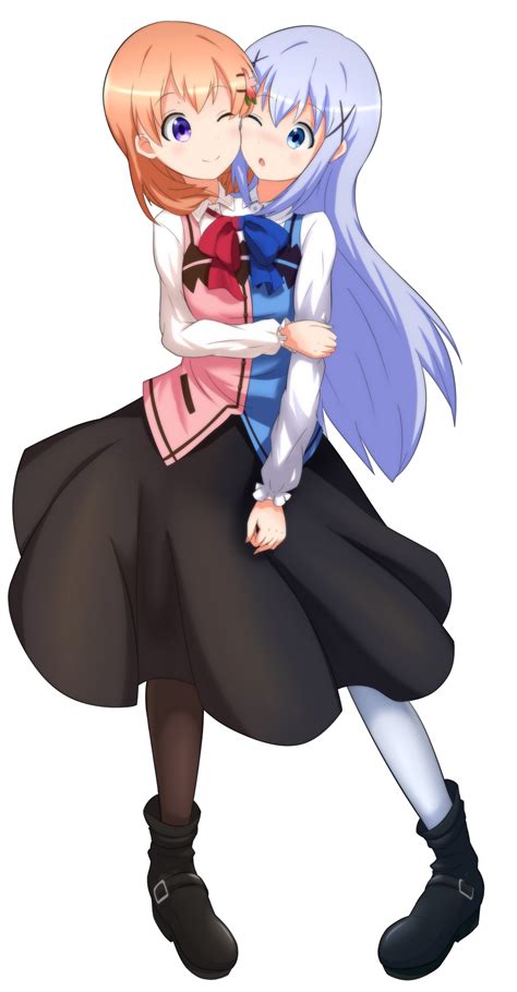 Cocoa And Chino Conjoined Colored Version By Jim830928 On Deviantart