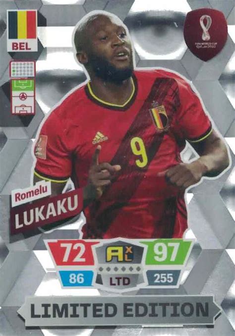 Adrenalyn World Cup 2022 Romelu Lukaku Limited Edition