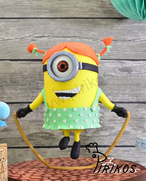 See more ideas about despicable me cake, minion cake, kids cake. Skipping Minion Cake - CakeCentral.com