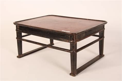A Korean Altar Table Of Simple Design With Original