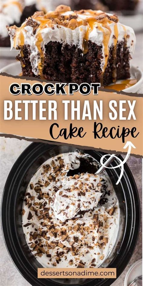 Crock Pot Better Than Sex Cake Recipe Slow Cooker Better Than Sex Cake