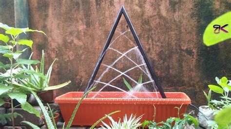 How To Make Amazing Pvc Fountain At Home Outdoor Fountain Diy Diy