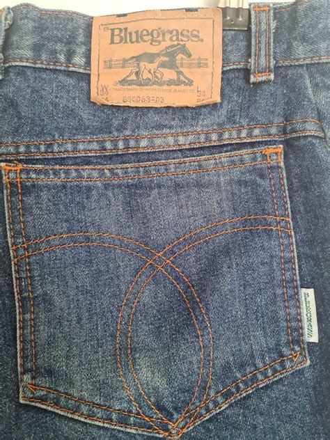 Vintage 80s Bluegrass Dark Denim High Waisted Jeans Vintage Etsy Italia
