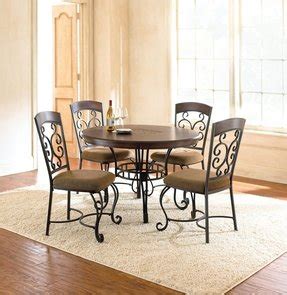 Vintage iron outdoor patio salterini dining table and 4 chairs porch. Wrought Iron Kitchen Tables - Foter