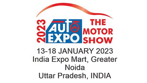 Auto Expo 2023 Dates Revealed Delhi Auto Show To Be Held From 13th To