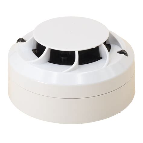 As shown it consists of source and detector leds and sensing. S200 Addressable Photoelectric Smoke Detector - EN