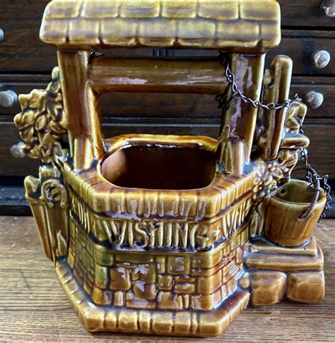 Vintage Mccoy 1950 Wishing Well Planter Mccoy Planter - Etsy