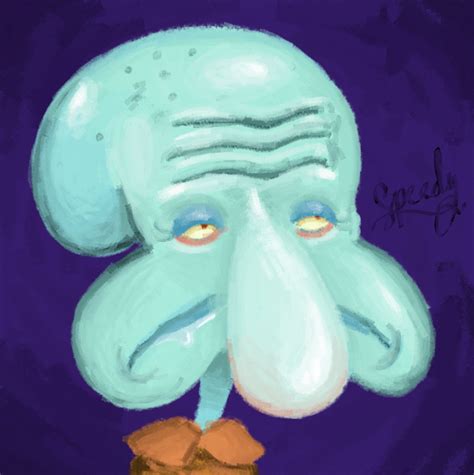 Squidward Tentacles By Speedyandfast On Deviantart