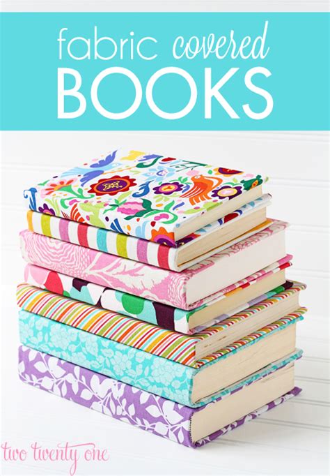 Fabric Covered Books The Creative Corner 83 Diy Craft And Home Decor