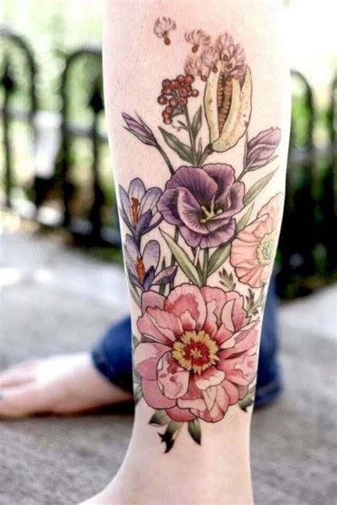 41 Beautiful Flower Tattoo Ideas For Women Beautiful
