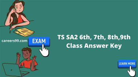 Ts Sa2 Answer Keys 6th 7th 8th9th Class 2022 Download Question
