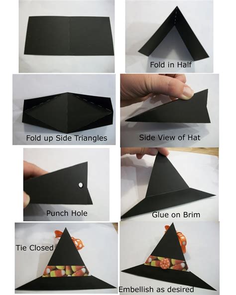 How to make a turban for a costume | ehow.com. Paper Witch Hat Treat Boxes