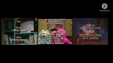 Barney And Sesame Street Credits Remix With Sesame Street Episode 1090