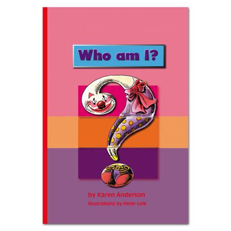 Who Am I Book By Karen Anderson Rainbow Reading