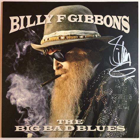 Billy Gibbons Signed Album Zz Top Bas Coa The Autograph Source