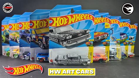 Hot Wheels Art Cars 2022 The Complete Set Including The 58 Impala
