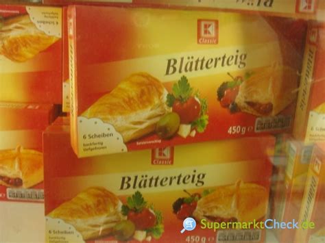 K Classic Meine Konditorei Blätterteig 6 Scheiben Preis Angebote