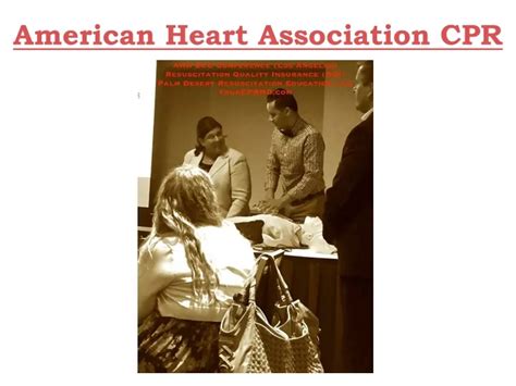 Ppt American Heart Association Cpr Powerpoint Presentation Free