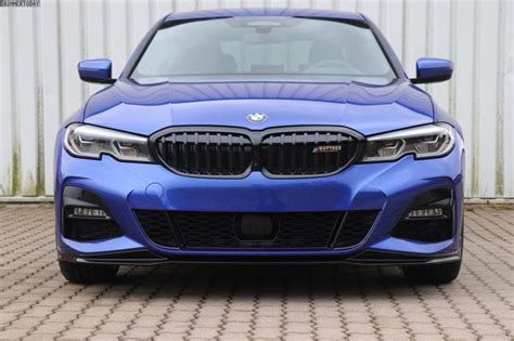 Bmw 330i In Portimao Blue Gets Some M Performance Upgrades Bmw 3 Series