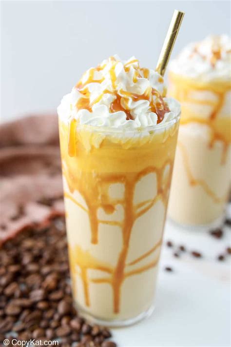 Starbucks Caramel Frappuccino CopyKat Recipes Tasty Made Simple