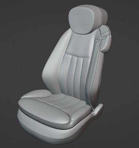 Car Seat 3d Model Cgtrader