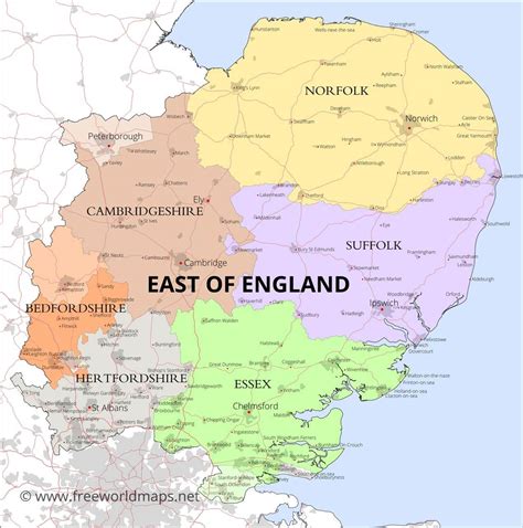 The New Electoral Map What Does It Mean For The East East Anglia