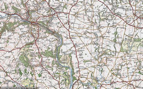 Historic Ordnance Survey Map Of Norton 1921 Francis Frith